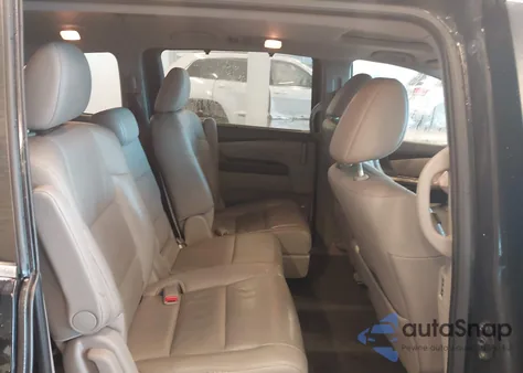 2011 Honda Odyssey Ex-L from USA, damaged, VIN 5FNRL5H60BB012741